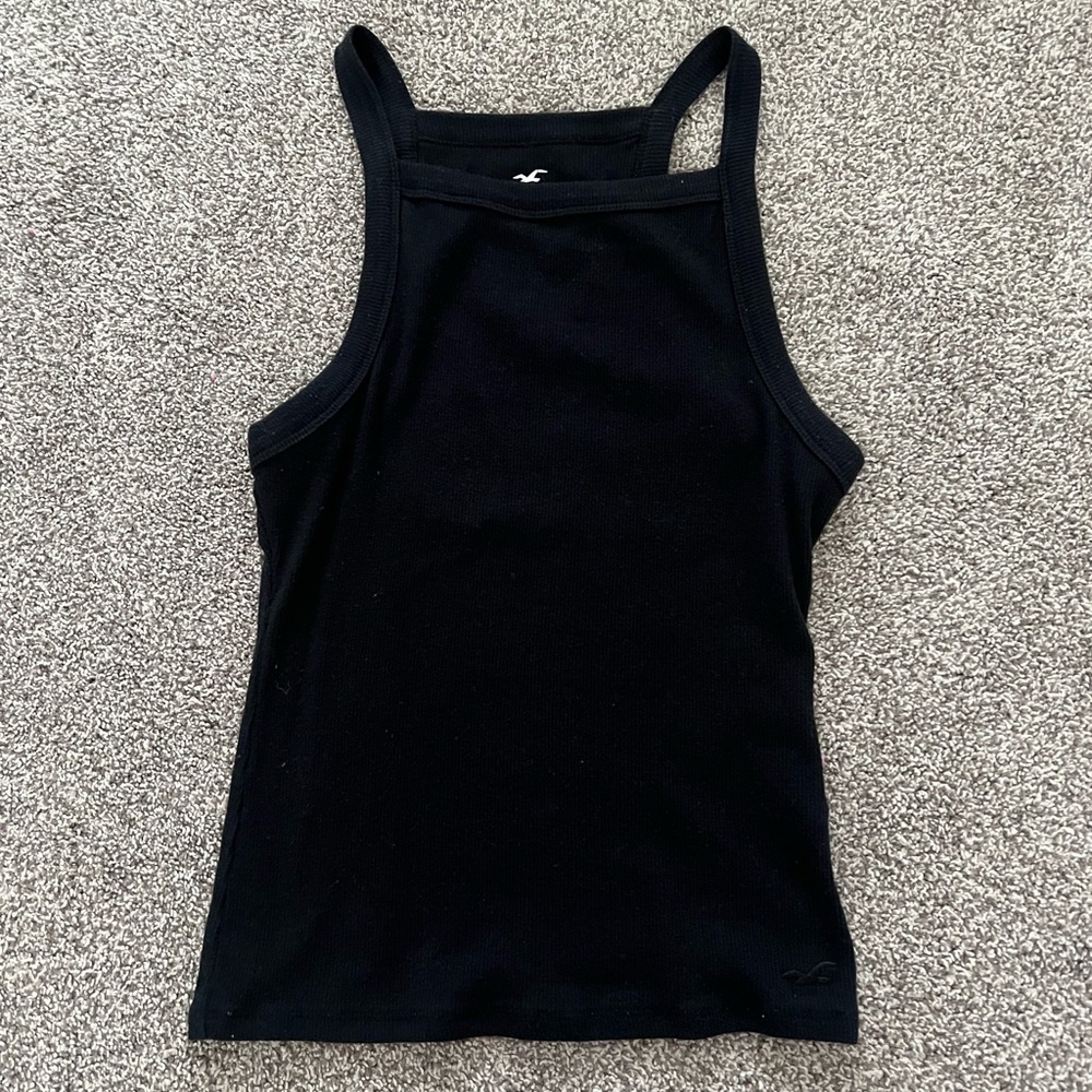 Hollister black tank top. Size small.